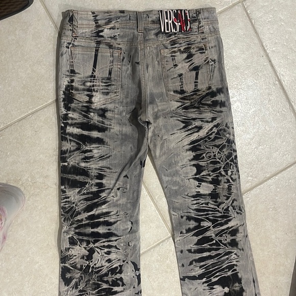 Gorgeous n unique tie-dye Versace Jeans
